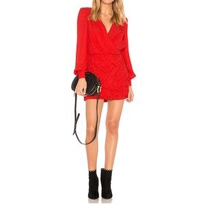 Free People x Revolve Let’s Dance Dress (Red)